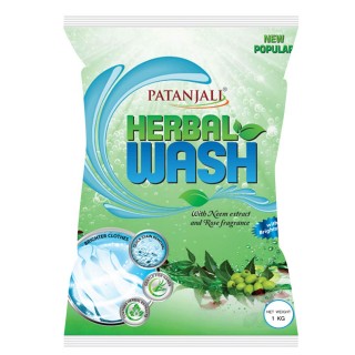 Patanjali Herbal Wash Detergent Powder (1Kg)
