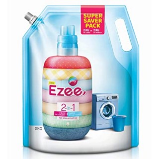 Ezee 2 In 1 Liquid Detergent + Fabric Conditioner (2Kg)