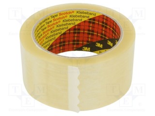 Scotch Boptage 48mm * 50 mtr Tan(1pc, Pack of 6)