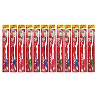 Colgate Super Shine Medium Toothbrush (1pc, Pack of 12)