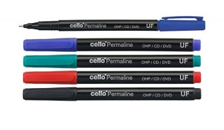 Cello CD Ohp Marker Pens, Assorted Colours(1pc) 
