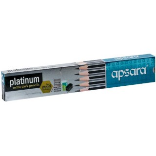 Apsara Platinum Extra Dark Pencil (1pc, Pack of 10)