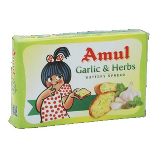 Amul Garlic & Herbs Butter Carton(100g)