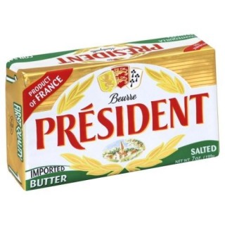 PRESIDENT President Premium Unsalted Butter Carton(500g)