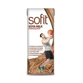 Sofit Chocolate Soya Milk Tetra pack 