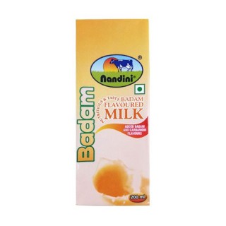 Nandini Badam Flavoured Milk Tetrapack(200ml)