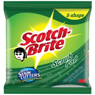 Scotch Brite 3In X 4In Scrub Pad(3pc)