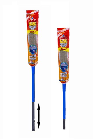 Gala 2 In 1 No Dust Broom (1pc)