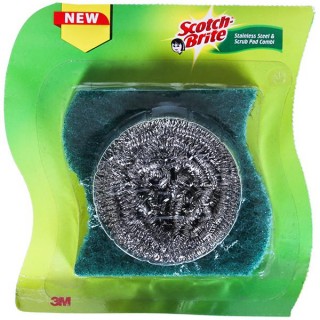 Scotch Brite Stainless Steel Scrub & Scrub Pad Combi(6pc)