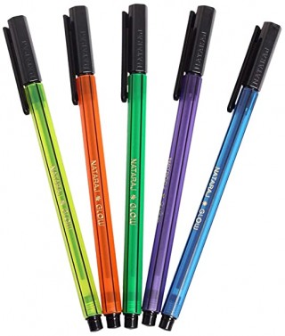 Nataraj Classic/ Glow/ MIst Ball Pen(5pc)