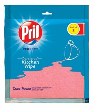Pril Dura Wipe Set Of 3(90g)