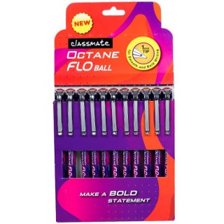 ITC Classmate Octane Flo Ball Pen Blue(1pc, Pack of 5)