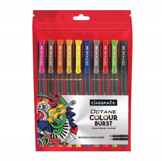 ITC Octane Colourburst Pen(1pc, Pack of 10) 