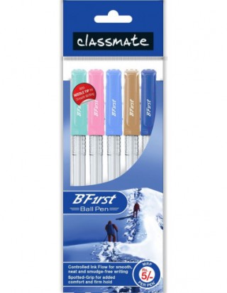 ITC Classmate Bfirst Blue Pen(1pc, Pack of 5)