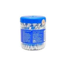 Fine Life Cotton Buds Plastic Jar (100pc)