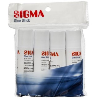 Sigma Glue Stick Pouch(8g, Pack of 4)
