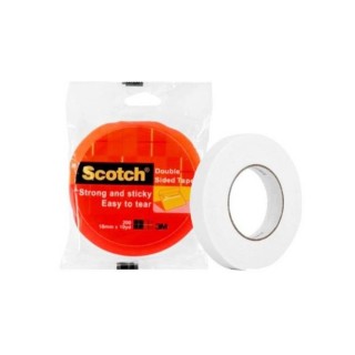 Scotch 18mm* 3m Double Sided Tape(1pc)