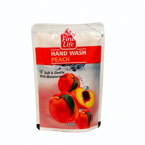 Fine Life Peach Hand Wash Pouch