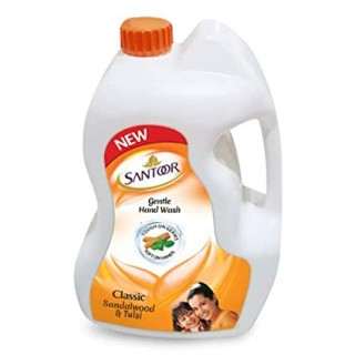 Santoor Classic Hand Wash Plastic Jar (5L)
