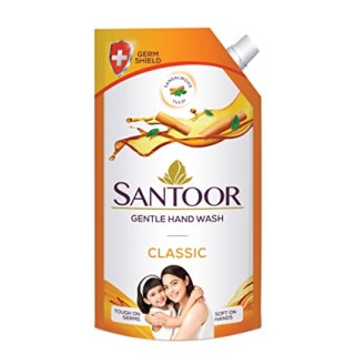 Santoor Classic Hand Wash Pouch(750ml)