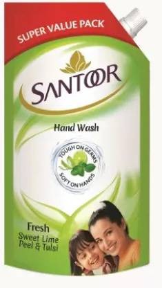 Santoor Fresh Hand Wash Pouch(750ml)