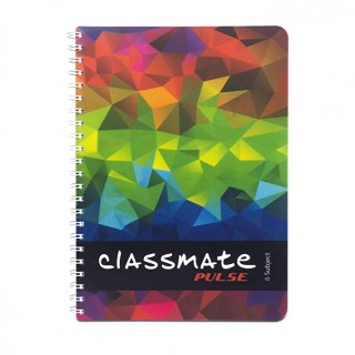 Classmate Pulse 6 Subject 300 pages A4 Ruled(1pc)