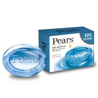 Pears Soft & Fresh Glycerin & Mint Bathing Soap (75g)