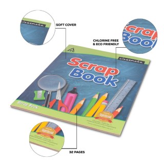 ITC Classmate Scrap Book- 32vPages(1pc)