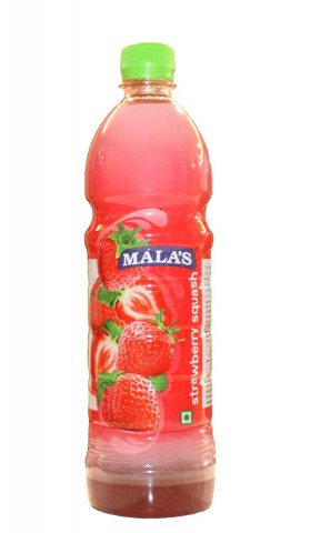 Malas Strawberry Squash (750ml)