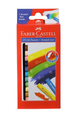 Faber Castle Oil Pastel(1pc, Pack of 15)