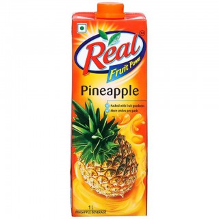 Real Fruit Pineapple Juice Tetra Pack (1L)