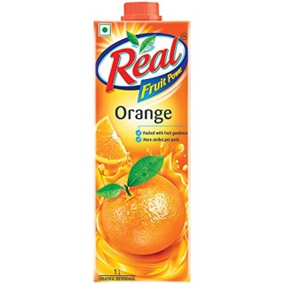 Real Fruit Power Orange Juice Tetrapack(1L)