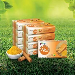 Godrej No 1 Sandal & Turmeric(150g x 4)