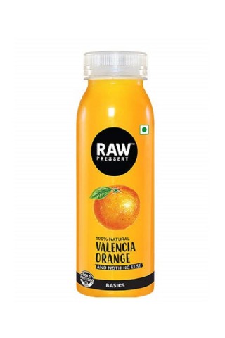 Raw Pressery Valencia Orange Juice Plastic Bottle (250ml)