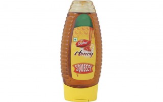 Dabur Squeezy Pure Honey Plastic Bottle (400g)
