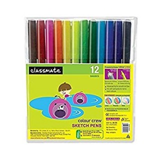 ITC Classmate 12 Colour Sketch Pen(1pc)