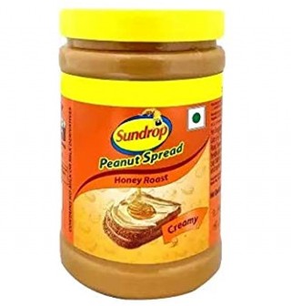 Sundrop Honey Roast Creamy Peanut Butter Plastic Bottle (462g)