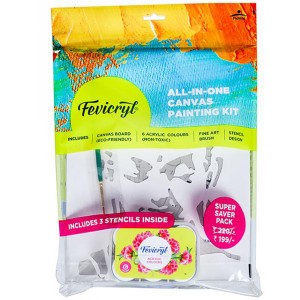 Fevicryl All In Canvas Kit(1pc)