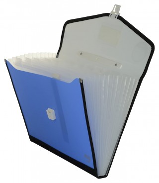 Chrome Expanding File 13 Pocket(1pc)