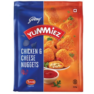 Godrej Yummiez Chicken & Cheese Nuggets(325g)