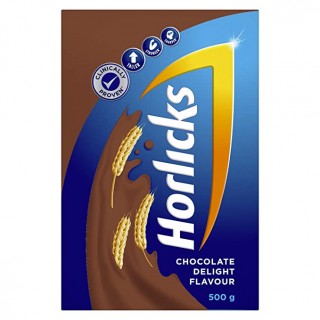Horlicks Chocolate Delight Health Drink Mix Carton 
