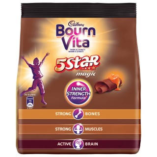 Cadbury Bournvita 5 Star Magic Health Drink Mix Pouch (500g)