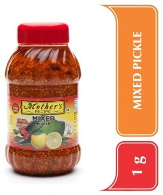 Mother's Recipe Mixed Pickle Bottle (1Kg)