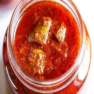 Fine Life Mango Pickle Plastic Bottle (1Kg)