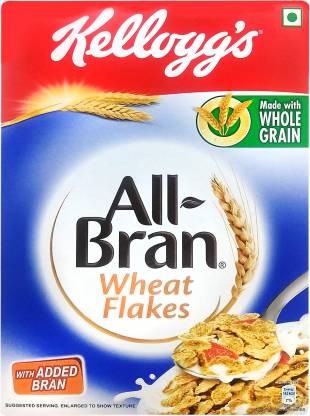 Kelloggs All Bran Wheat Flakes(425g)