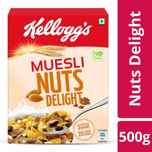 Kelloggs Muesli Nuts Delight 