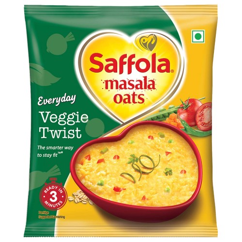 Saffola Masala Oats Veggie Twist Masala