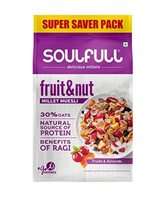 Soulfull Fruit & Nuts Millet Muesli (700g)