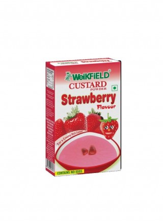 Weikfield Custard Powder Strawberry Flavor (75g)