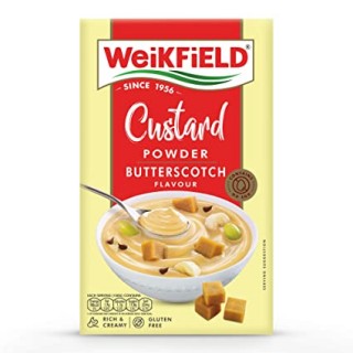 Weikfield Custard Powder Butterscotch Flavor (75g)